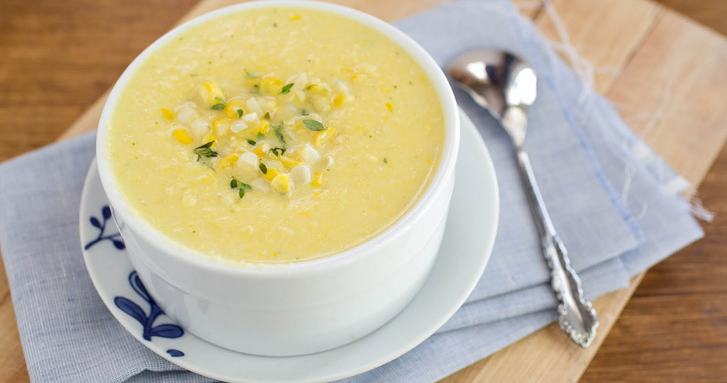 Кукурузный суп – 4 диетических рецепта