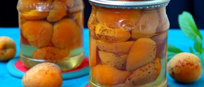 абрикосы дольками в сиропе на зиму