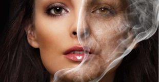 курение влияет на кожу