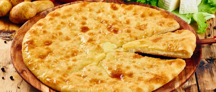 адыгейский пирог с картошкой и сыром